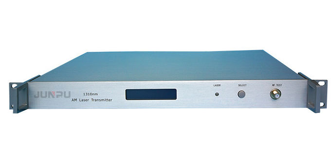 Παραγωγή 16mw οπτικών ινών 1310nm Ttransmitter καλωδιακής τηλεόρασης Junpu για το δίκτυο HFC 0