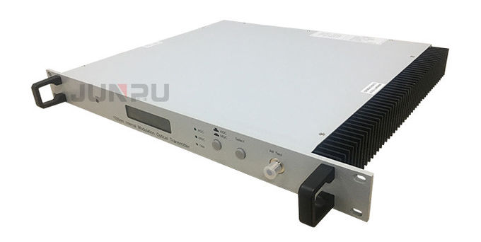 Παραγωγή 16mw οπτικών ινών 1310nm Ttransmitter καλωδιακής τηλεόρασης Junpu για το δίκτυο HFC 1