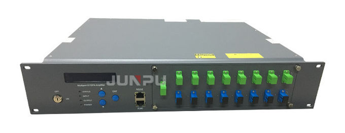 Junpu 8 Wdm Gpon Catv Edfa λιμένων Pon συνδυαστής με ανά λιμένα 15dbm 1