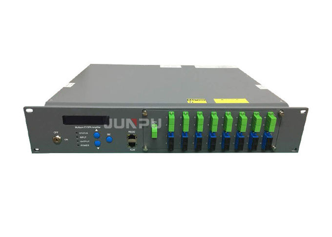 Wdm 1310 συνδυαστής 16 Junpu 1490 1550nm Edfa λιμένες ανά παραγωγή 15dBm 1