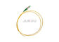 FC APC Fiber Optic Patch Cord, SM fiber optic patch cord 1m Yellow